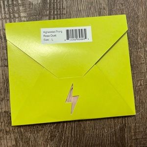 High waisted thong- rose dust- BRAND NEW UNOPENED